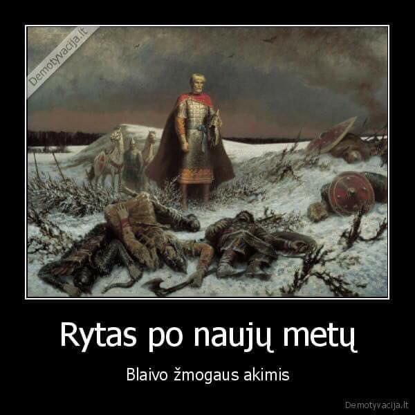 Naujųjų metų rytą :)