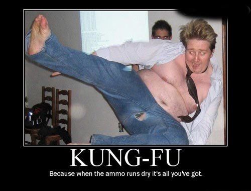 Kung Fu meistras .. :)